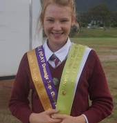 One of our members after a successful day competing.