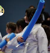 KIndy Karate kids at our annual exhibition