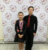 Second placings for Lukas and Anna