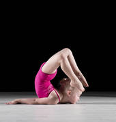 5 years old. Contortion class
