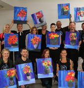 Paint and Sip Social Evening