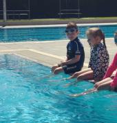 Swimming Lessons with our wonderful teachers