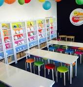 The plaster painting studio