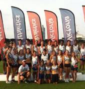 Some of our Casey Cardinia Athletics club members at the AV Shield Final