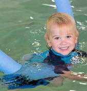 Swimming is fun