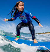 Learn surfing skills