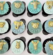 Jungle Cupcakes by Michelle Arbel Cakes