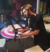 Podcasting audio studio