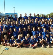 Only half the swimmers