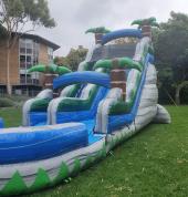 Tropical waterslide