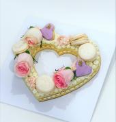 Love Heart Cookie Cake