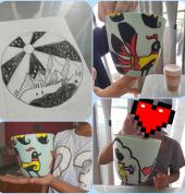 Pot painting