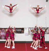 All Star Cheerleading including cheer & pom routines, Tumbling, Stunting & Tricking!