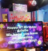 Madfun your childs name in lights