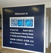Our entrance sign.