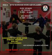 SMA - Kinder Ninjas 4yo Class