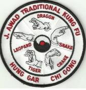 Five Animals used in the Hung gar Style