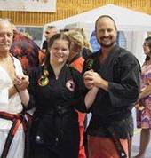 One of our high junior grades with her Senseis.