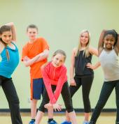 Child dance group