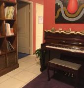 My piano lesson room