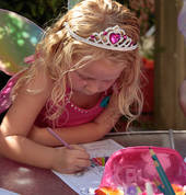 Fairy fun with Pink Poppy!