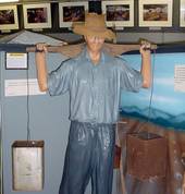 Tobacco Industry Display - man with yoke