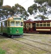 Trams 1013 and 264