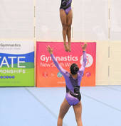 NSAA students competing at the 2016 Gymnastics NSW State Championships