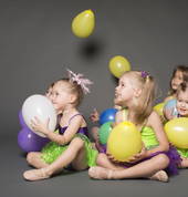 Tiny tot classes explore, dance with imagination and fun.