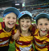 Happy players