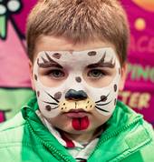 Gecko Gang Face Painting