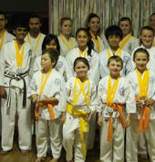 Our winners at a recent Karate tournament