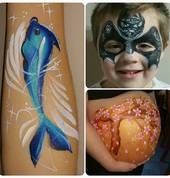 Little birds face painting Moe Face Painting 2_small