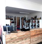 Our reception area