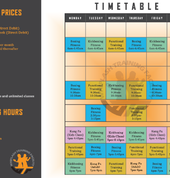 Whiplash Timetable