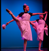 We offer a range of dance styles - this is one of our beautiful ballerinas.