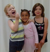 Our 18mth - 4yr twinkle jazz students have fun whilst socialising, learning musicality and movement skills.