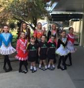 Sunshine Coast Éire Dancers at the Local Fete
