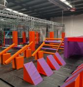 Ninja warrior parkour & obstacle course