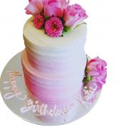 2-Tier Ombre Cake with Buttercream Icing, My Little Cupcake Neutral Bay