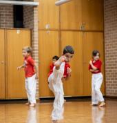 Taekwondo training