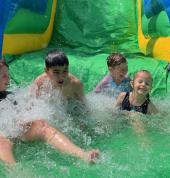 inflatable waterslides