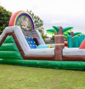 Inflatable obstacle course
