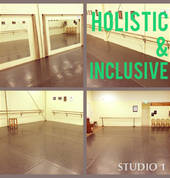 Holistic & Inclusive approach to dance education. Warm and encouraging atmosphere.