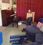 Inside the studio