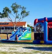 Infkatable fun for back yards or fundraisers