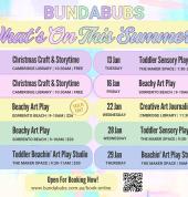 summer holiday art sessions