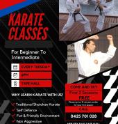 World Shotokan Karate-Do Federation Hervey Bay Hervey Bay Karate Classes & Lessons 1_small