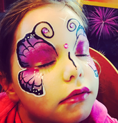 Neon Splash Face Painting Lilydale Face Painting 3_small