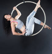 Lyra or Aerial Hoop